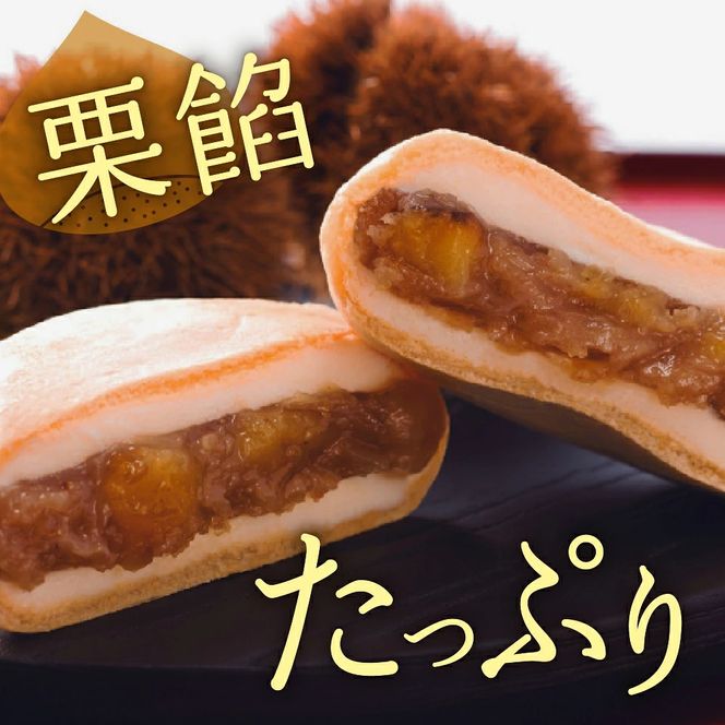 中津川市之瀬 「和栗最中アイス8個入」 F4N-1832