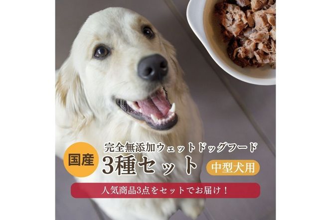 <中型犬用>3種セット　IC00022