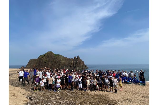 はだしで遊べる海を未来につなぐ『海ゴミ回収ビーチクリーン活動』への活動支援 1口 5,000円【返礼品なし】　HJ00001