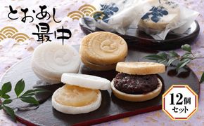 とおあし最中（12個セット） ANBT001