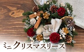 ミニクリスマスリース［133O14］