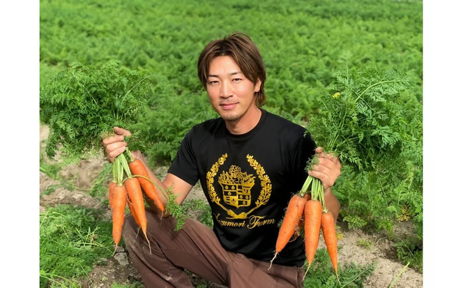 〈予約受付〉 メディア出演多数！【期間限定】（訳あり） 冬の寒さでぎゅっと濃い！虹色のカラフルにんじん 5kg 鈴盛農園 農家直送 甘い スーパーフード 健康 自慢 ジュース サラダ ギフト 贈り物 βカロテン ポリフェノール リコピン ジューシー 規格外 自慢 おためし H022-017