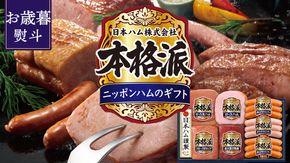 【 お歳暮 熨斗付 】 日本ハム 筑西工場 本格派 ギフトセットB