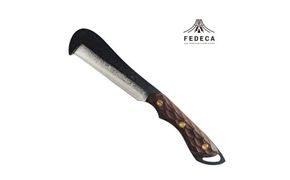 【FEDECA】 鍛造バトニング鉈 名栗ブラウン 000925