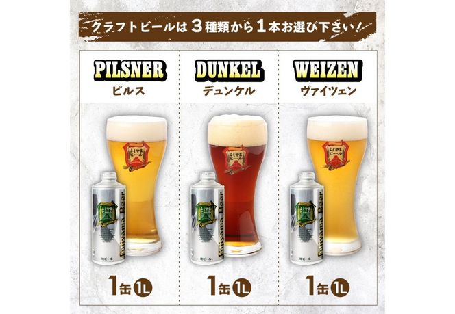 ふじやまビールとジビエセット 【選べるビールの種類 ピルス