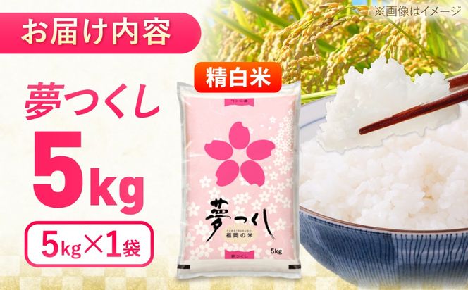 夢つくし精米5kg　《築上町》【酒見食品工業株式会社】 米 こめ 白米[ABER001]