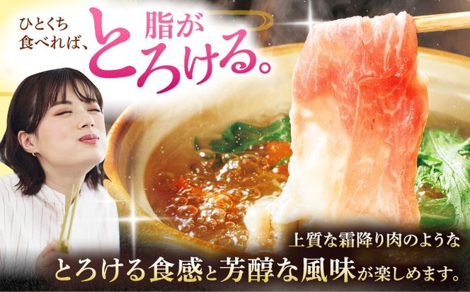 沖縄県産豚肉 しゃぶしゃぶセット (バラ・ロース) 計2.4kg (200g×各6P) 豚バラ 豚ロース スライス しゃぶしゃぶ 小分け 沖縄市 / 宮城ふぁーむ[BCAJ004]