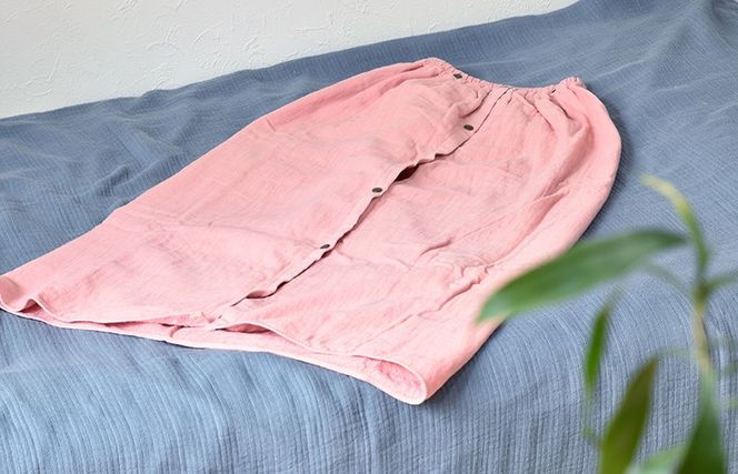 G2085 【スピード発送】プレミアムガーゼ ラップタオル（ピンク）
