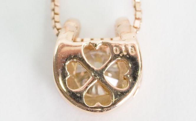 0.18ｃｔ 10金 ネックレス ピンクゴールド 管理番号 RTJ-016 246-002-PG