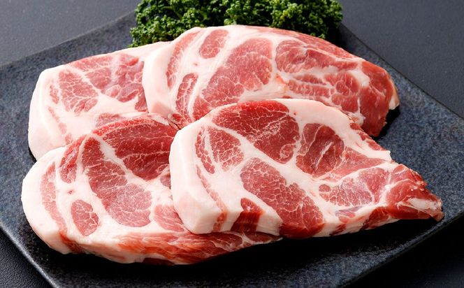 新潟県村上市産「岩船豚」　豚肩ローススライス　600g（150g×4パック）1101001