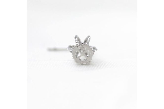 ピアス スタッドピアス プラチナ PT900 ダイヤモンド 0.24ct 王冠 クラウン モチーフ 揺れるピアス レディース アクセサリー アクセ ジュエリー 【f092-pt】 [オーダーメイドジュエリーメイ 山梨県 韮崎市 20745205]