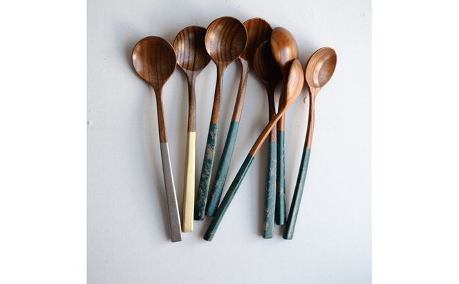 さざなみ漆器のスプーン大 372013_LF002