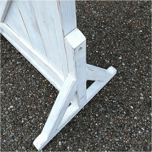 エイジング調アンティークのフェイクドアー大　自立固定用スタンド（オプションのみ） ［161P23］ エイジング調 アンティーク フェイクドアー 自立 固定用スタンド 専用スタンド 部材セット スタンド オブジェ 自然 簡易 雑貨 防腐 防虫 屋外使用 天然木 ナチュラル ガーデニング 愛知県 小牧市 送料無料