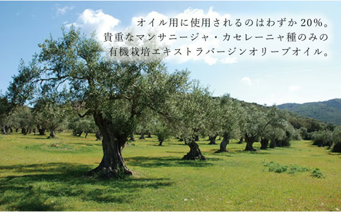 オリーブオイル 有機栽培 エキストラバージン オリーブ オイル シングル 450g 6本 セット オーガニック 調味料 油 オリーブ油 食用油 [№5735-0344]