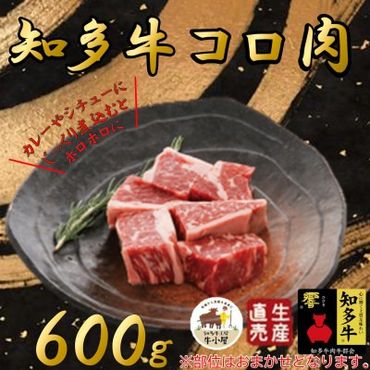 ＜生産直売＞知多牛 響 コロ肉 600g (冷凍)カレー シチュー用 