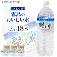 【ミネラルたっぷり天然水】細野の天然水 2L×6本 3箱（国産 ナチュラルウォーター ミネラルウォーター ラベルレス 天然水 水 555ml 中硬水 シリカ 美容 人気 ペットボトル 霧島 宮崎）