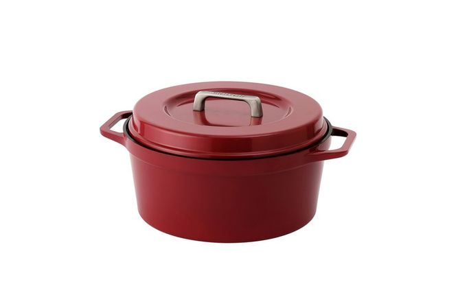 無加水鍋 COTOCO 24cm SMKSN-S24ビーツレッド アイリスオーヤマ 