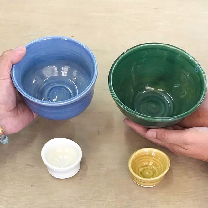 淡路市立陶芸館で陶芸体験