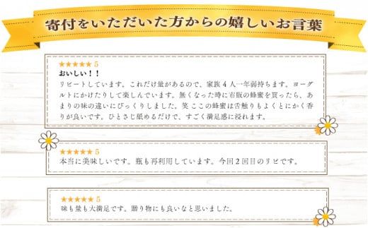 蜂蜜一筋81年 上峰の熊手蜂蜜 九州産｢百花蜜｣  800g×2本  E-231