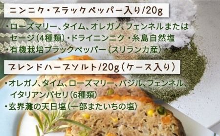 糸島で育てたオリジナルハーブソルト＆ハーブティー 4点セット 糸島市 / 糸島ハーブ・薬香農園 コア・ファーム しお ハーブ 調味料 お茶 [AJC005] 国産 塩 ハーブ 調味料 お茶 ソルト ハーブティー ハーブソルト