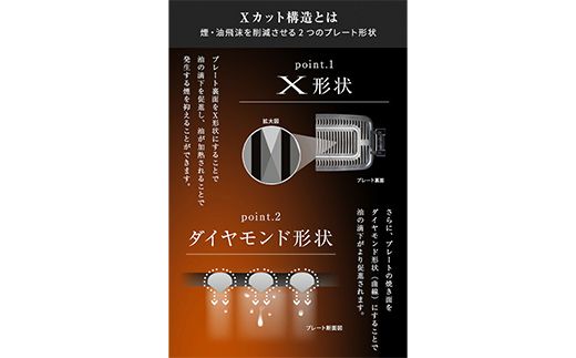 YAMAZEN 吸煙グリル YGME-FX100(B) F4N-3028