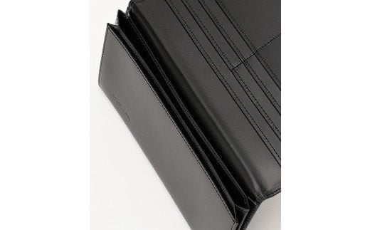 【14-3】さとり　松阪レザー(松阪牛革)　長財布