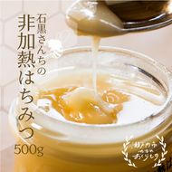 レンゲ 非加熱 はちみつ 1本 500g 岡山県 瀬戸内市産 石黒農園 ヨーグルト パン 砂糖の代わり レンゲハチミツ 生ハチミツ 非加熱のはちみつ 