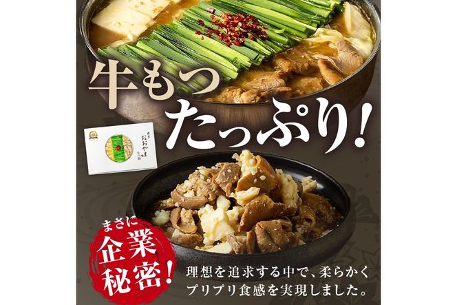 【A5-536】博多もつ鍋 おおやまレトルトもつ鍋(濃旨みそ味・2人前×2箱)
