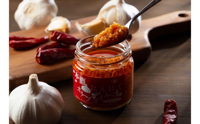 自然風土 香川産にんにくオリーブオイルギフト（調味料セット）各115ｇ 372013_KE016