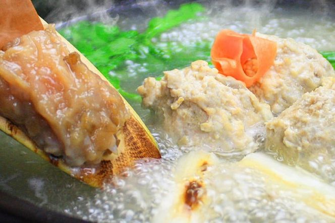 水炊き セット 4～6人前 はかた地どり 切り身 つみれ [ベネフィス 福岡県 宇美町 um40azp190030] 水たき 具材 スープ はかた地どり 切り身 つみれ