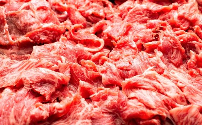 博多和牛 大容量 切り落とし 1.2kg（600g×2p）1200g A4～A5 配送不可：離島 