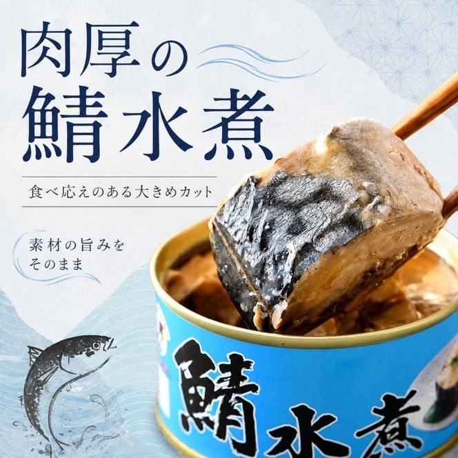 サバ缶 水煮 24缶 セット 缶詰 サバ水煮 サバ水煮缶 さば おかず 惣菜 常温保存 備蓄 鯖缶 さば缶 防災 非常食
