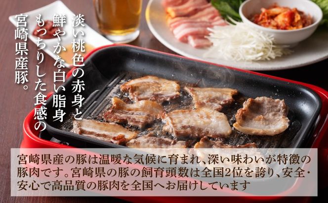 宮崎県産 豚肉焼肉・しゃぶしゃぶ詰め合わせ1.8㎏ K18_0041_1