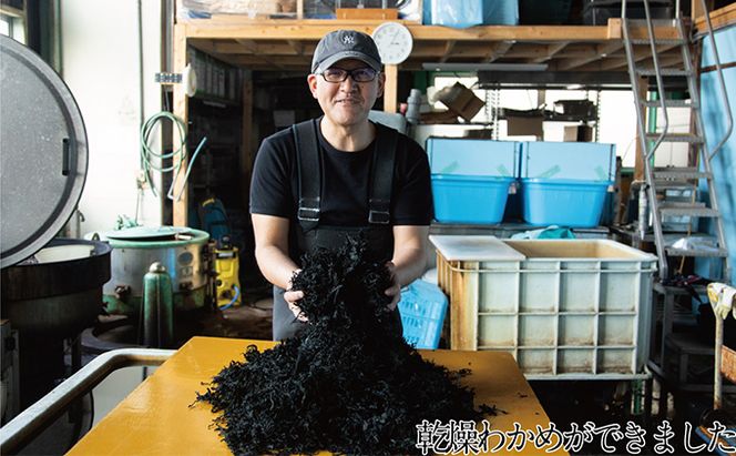 瀬戸内で採れた島磯香る わかめ 22g×1袋と ひじき 28g×2袋 セット【岡山 瀬戸内海 鉄釜炊 天然】 鉄釜製法 鉄分 無添加 無着色 添加物不使用 