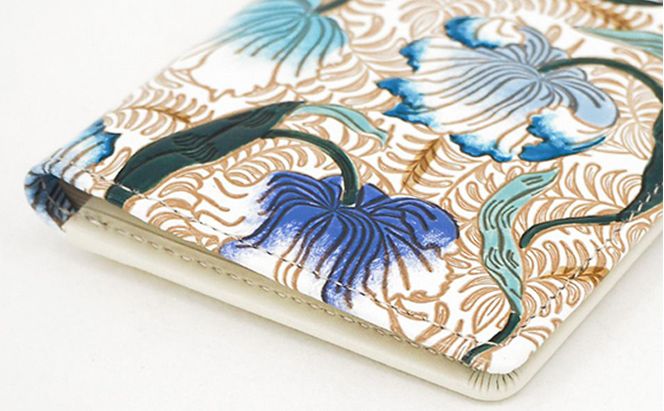 パスケース ノースガーデン ターコイズ 文庫屋大関 名刺入れ カードホルダー 名刺ケース 名刺ホルダー カード入れ 定期入れ 定期ケース 雑貨 生活雑貨 小物 革小物 革製品 本革 日用品 東京 東京都 墨田区