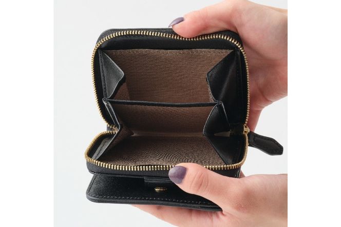 SOMES 二つ折り財布 （ブラック）PT-85 [ソメスサドル 北海道 砂川市 12260813-b] ソメス 財布 メンズ レディース 二つ折り 二つ折 2つ折り 本革 革 革製品 レザー ウォレット サイフ さいふ somes saddle