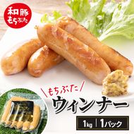 和豚もちぶた ウィンナー 1kg おつまみ バーベキュー アウトドア