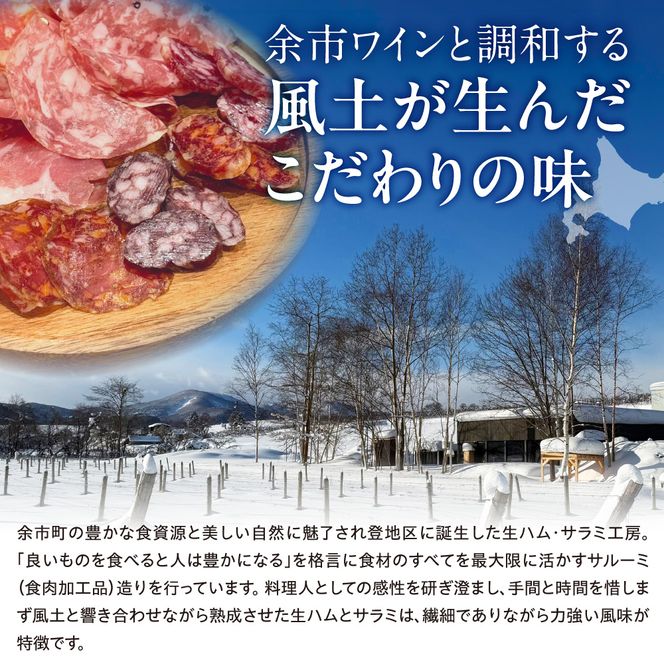 BOTTEGA PARCOFIERA 生ハムとオーリーサラミの3点セット プロシュート コッパ オーリーサラミ 熟成スライス 食べ比べ ワインに合う_Y037-0362
