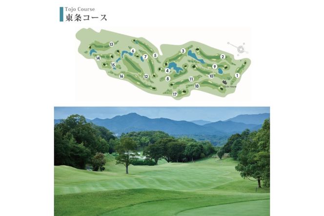 東条の森カントリークラブ 平日 1名様 プレー券 (4枚セット) 東条の森CC [ ゴルフ 加東市 兵庫県 関西 ゴルフ場 ] ゴルフ場利用権 