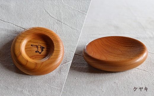 手作り木製おもちプレート（小物置き・アクセサリートレー・プレート）一点もの