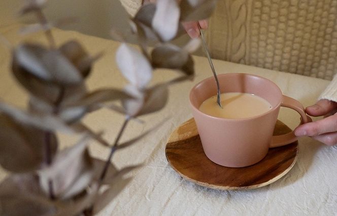 G2612 【スピード発送】マットマグカップ ペアセット マットピンク/マットマスタード【コップ 食器 食洗器 食洗機 電子レンジ ギフト 贈り物】