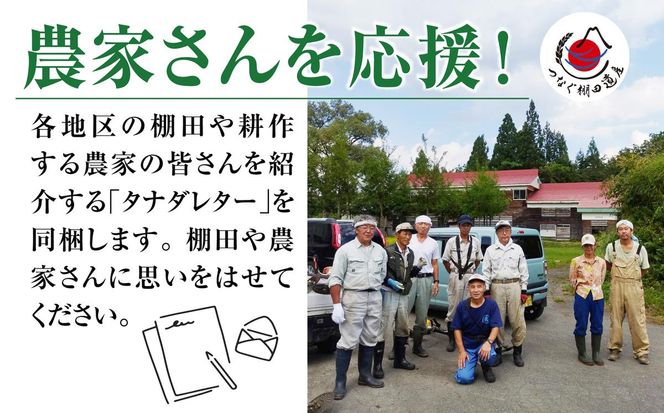 玄米2kg 令和7年産新潟県十日町市魚沼産コシヒカリ「つなぐ棚田米」 米 こしひかり 玄米 十日町市