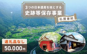 ON0009 【返礼品なし】3つの日本遺産を核とする史跡等保存応援寄附（大阪府泉佐野市）