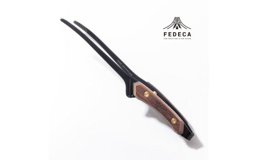 【FEDECA】CLEVER TONG プレーンブラウン 001106
