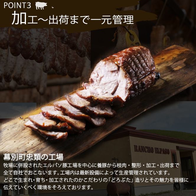 十勝幕別産ブランド放牧豚［どろぶた］厚切りロース肉200g×2枚  とんかつ ポークソテー 豚肉　北海道 エルパソ 放牧豚