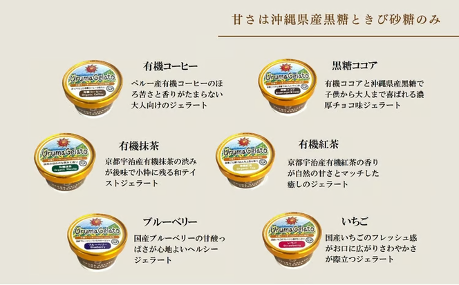 うるまジェラート　オーツミルク6個セット　ヴィーガン