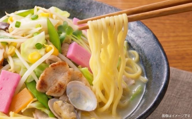 【冬季限定】ちゃんぽん 皿うどん 詰め合わせ 48食（8食×6セット）/ 南島原市 / 島原手延素麺協同組合[SEV004]