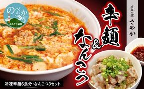 辛麺 6食分＆なんこつ3セット N040-YB923