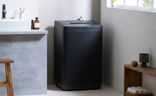 洗濯機 全自動洗濯機 6.0kg IAW-T606-B ブラック アイリスオーヤマ 縦型 縦型洗濯機 小型 コンパクト 上開き 予約タイマー チャイルドロック 新生活 一人暮らし