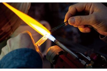 cocoro アロマ フック ピアス Pt 900 （ プラチナ ） 《糸島》【タビノキセキ】 [ADB020] アクセサリー アロマ ピアス ガラス ハンドメイド クラフト